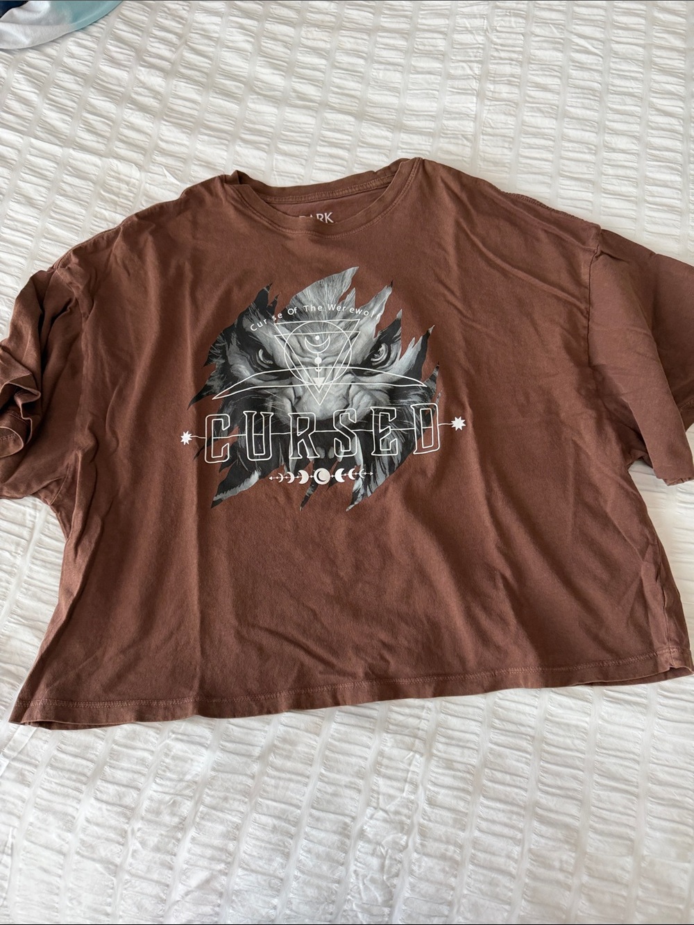 Curse of the Werewolf Cropped Graphic Tee